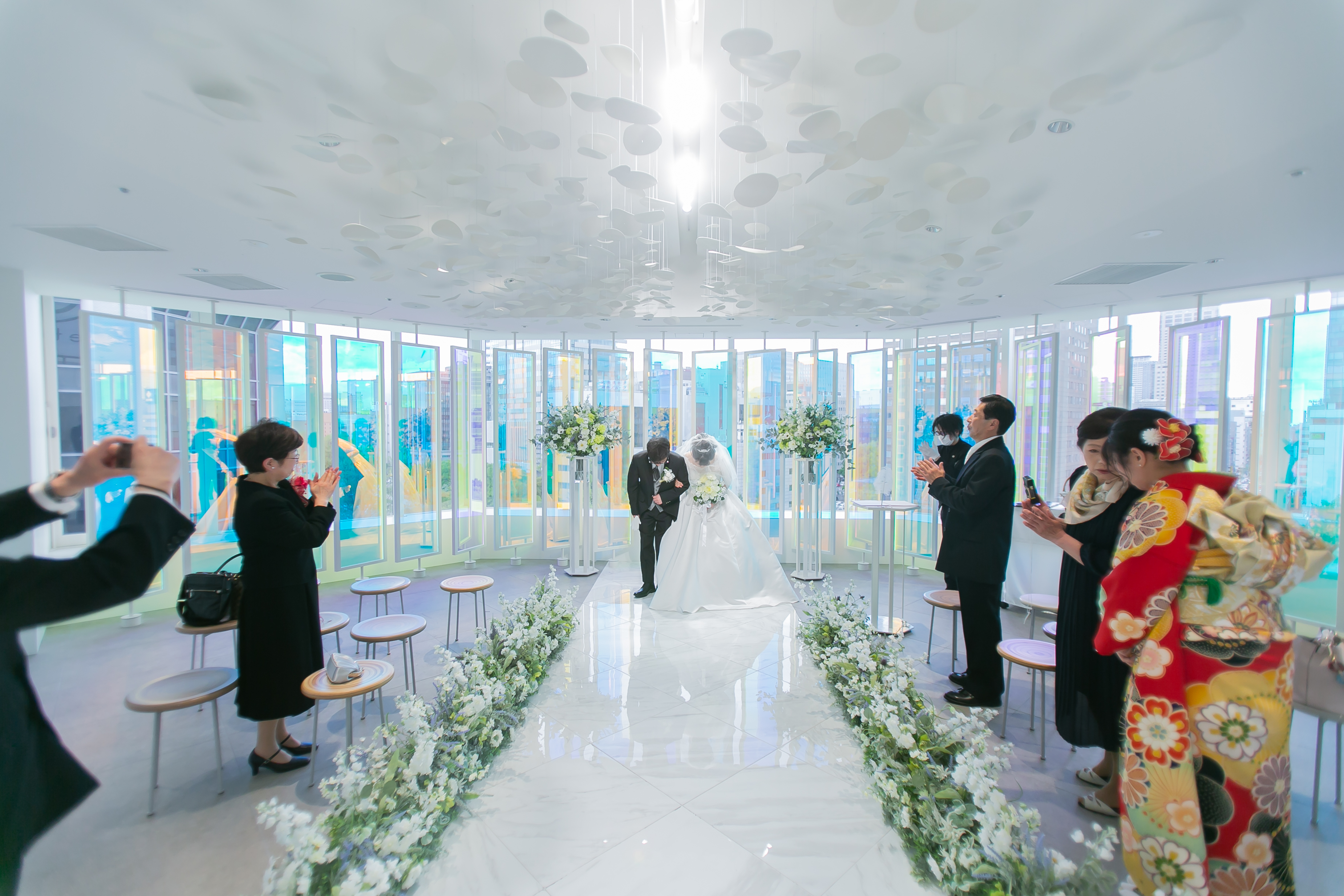 【2024.5月ウェディングレポート】家族だけを招待したアットホームな結婚式♪